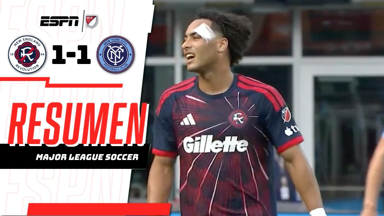 New England Revolution y NYCFC reparten puntos en intenso empate