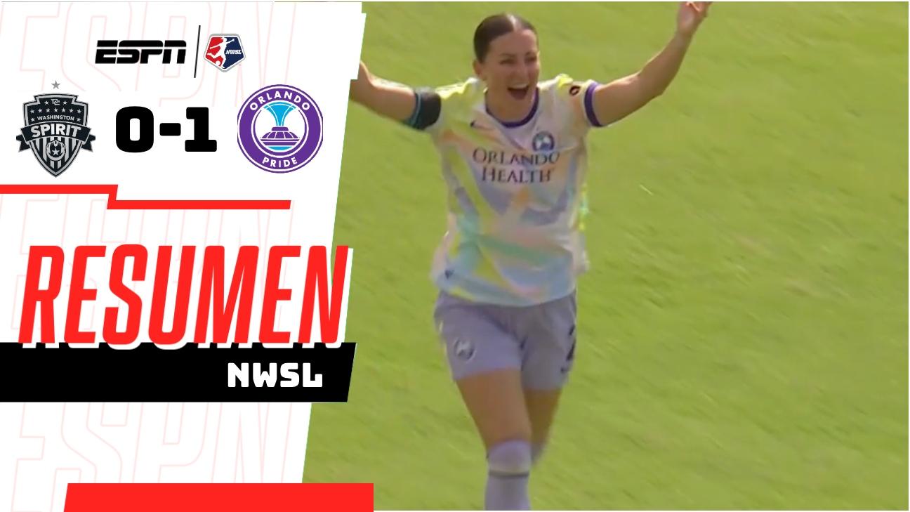 Orlando Pride derrota al Washington Spirit con gol tempranero de McCutcheon
