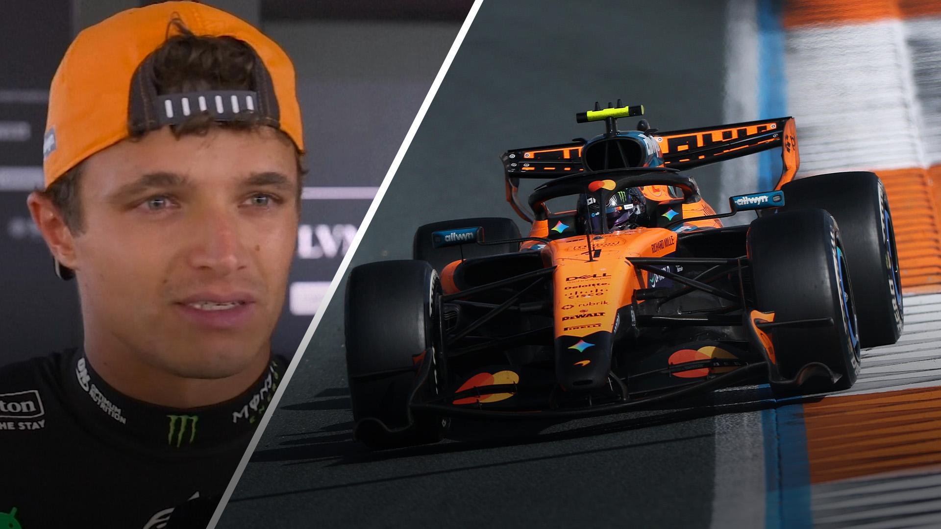 Norris: 'Not happy with the car' despite Dutch GP win