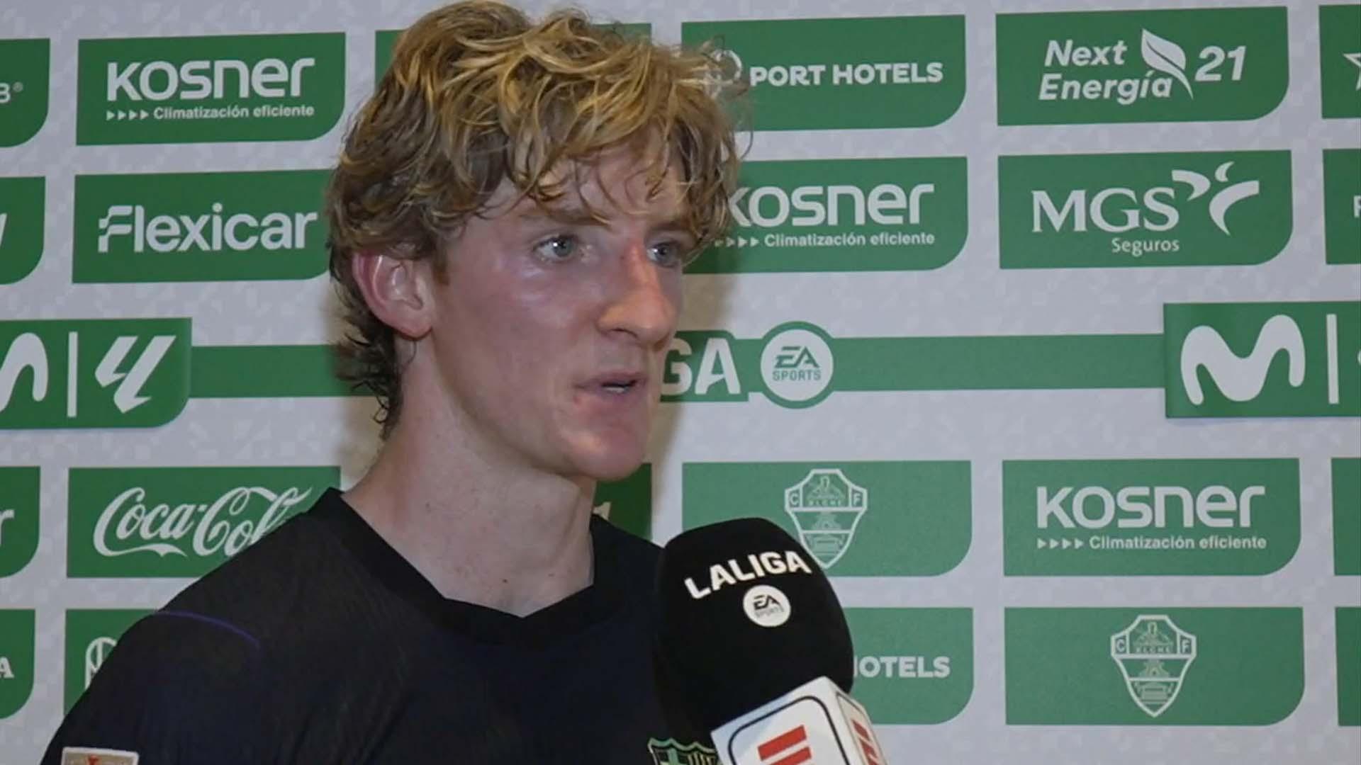 Gordon confident in fulfilling Barcelona's number nine role