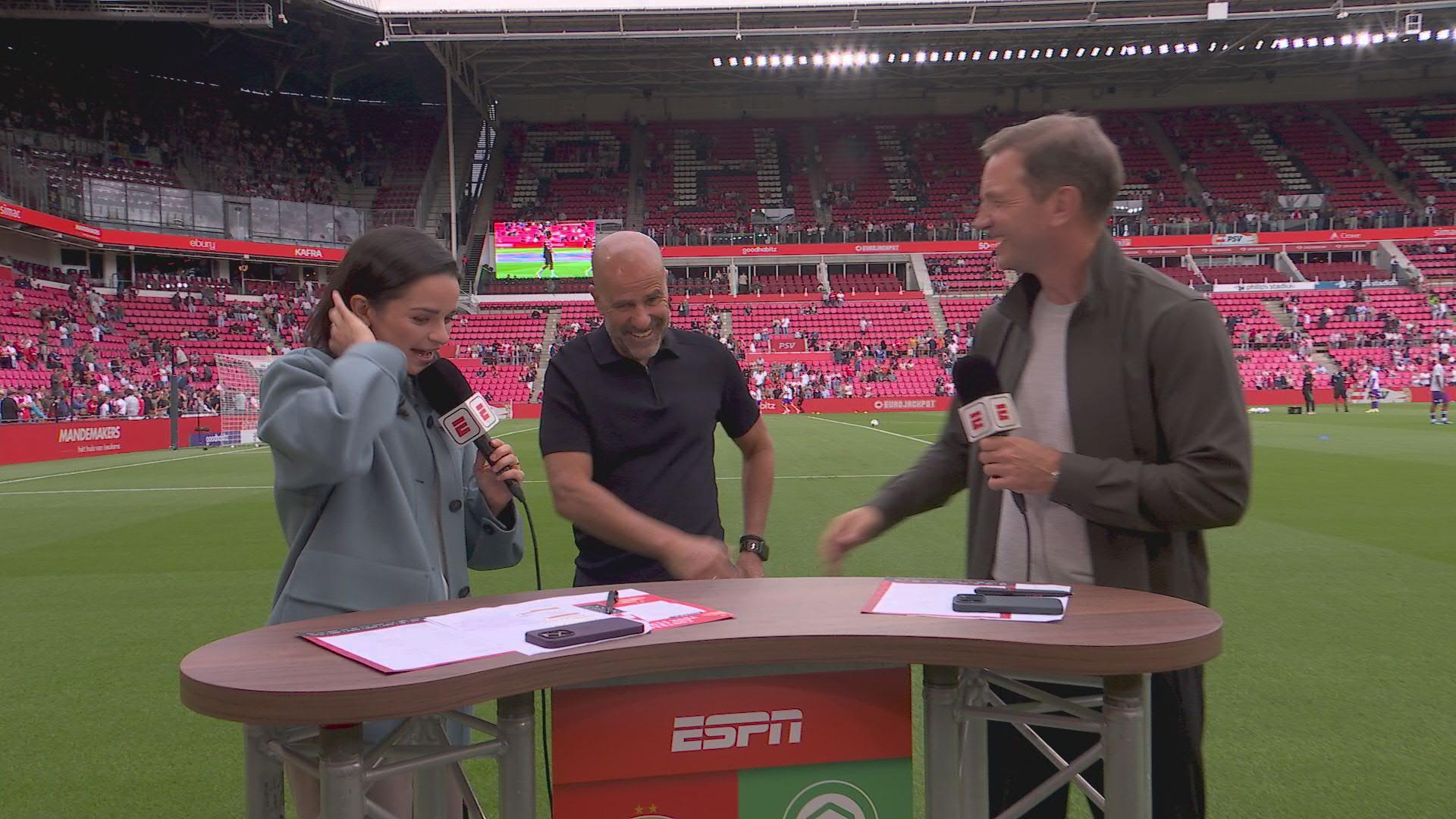 Bosz over opvolger Veerman: "Je hoopt dat je de juiste puzzelstukjes weet te vinden"