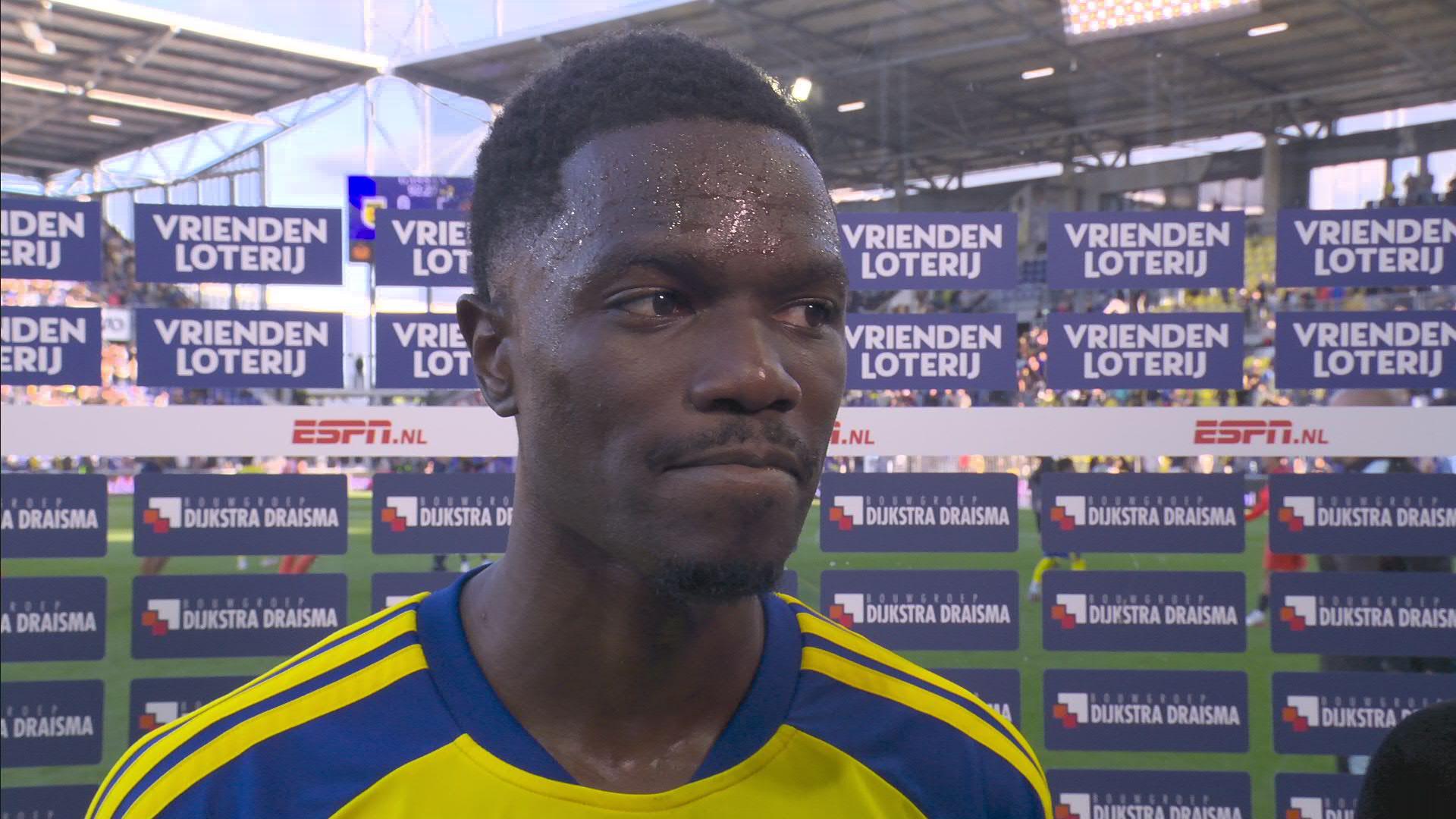Amofa over slap Cambuur: "Vandaag waren het de mannen tegen de jongens"