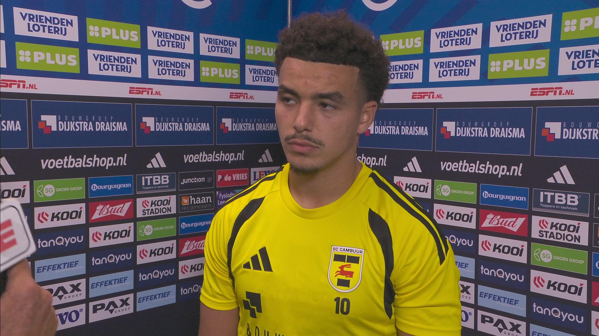 El Arguioui omschrijft doelpunten: "Ik doe het vooral op intuïtie en talent"