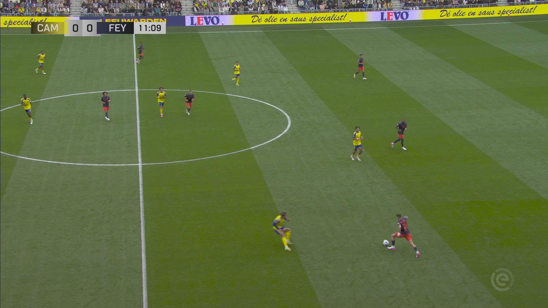 Zechiël zet goede vorm door in Leeuwarden | Samenvatting SC Cambuur - Feyenoord