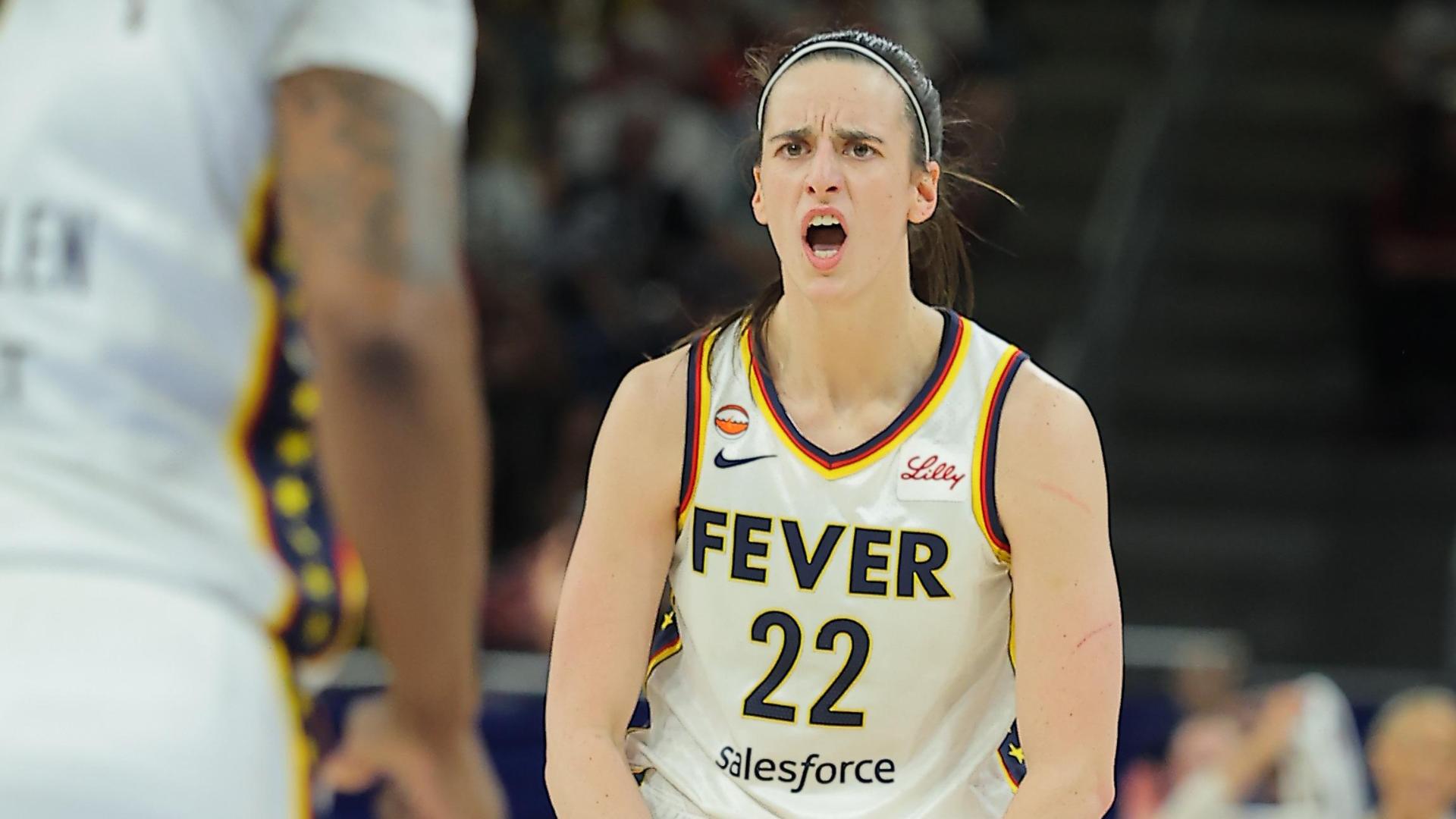 Caitlin Clark scores 37 points as the Fever beat the Sky 113-90