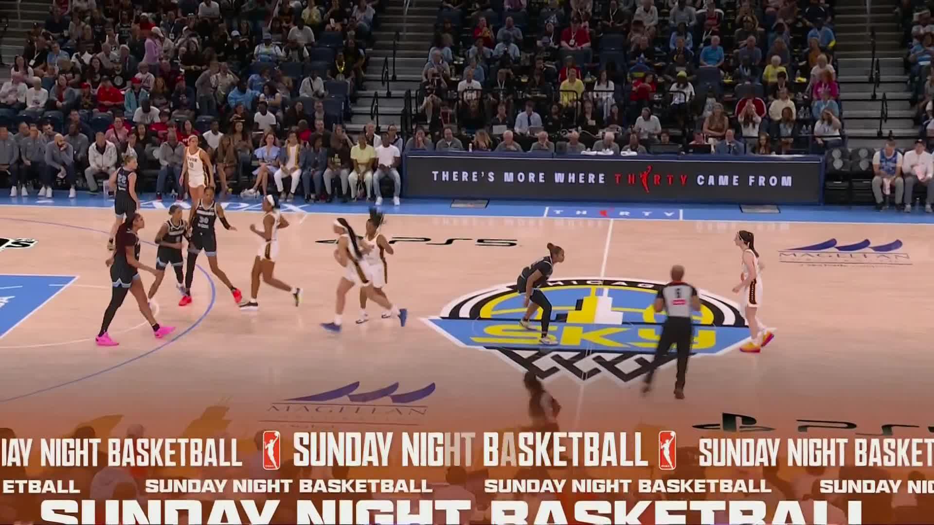 Caitlin Clark scores 37 points as the Fever beat the Sky 113-90