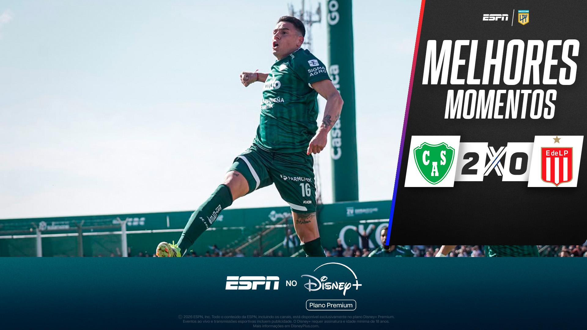 Sarmiento 2 x 0 Estudiantes no Campeonato Argentino: veja os melhores momentos