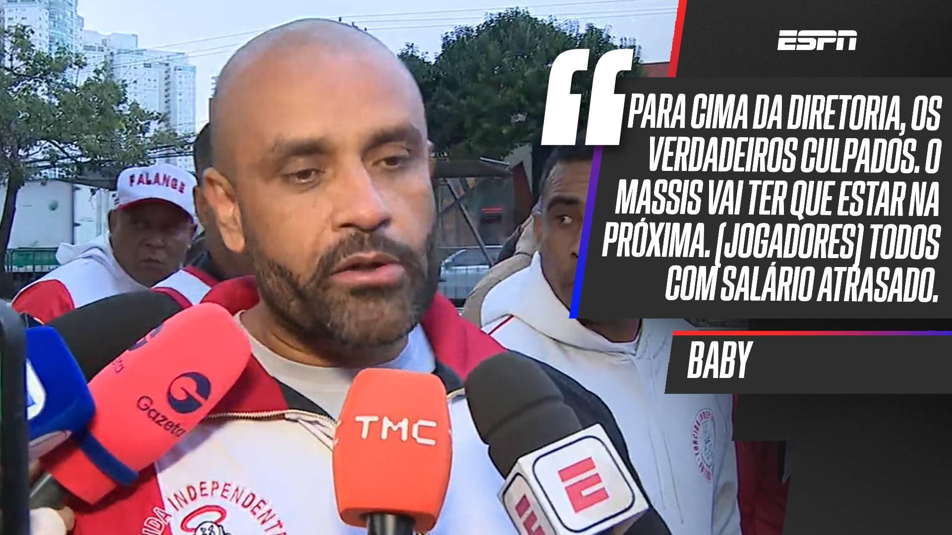 Presidente da principal torcida organizada do São Paulo, Baby detalha como foi reunião com o clube e dispara: 'Maior cobrança será no Morumbis'