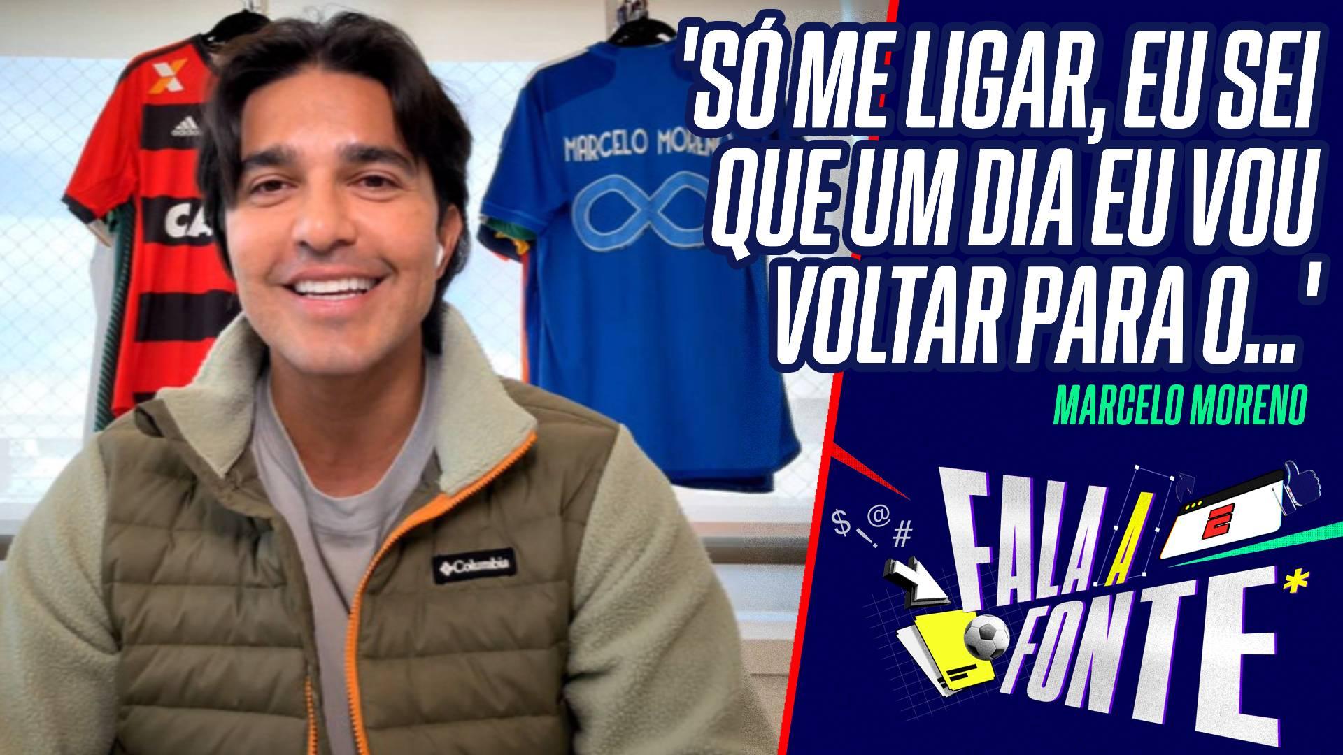 Marcelo Moreno revela sonho de treinar a Bolívia e brinca sobre assumir time brasileiro: 'Só me ligar'