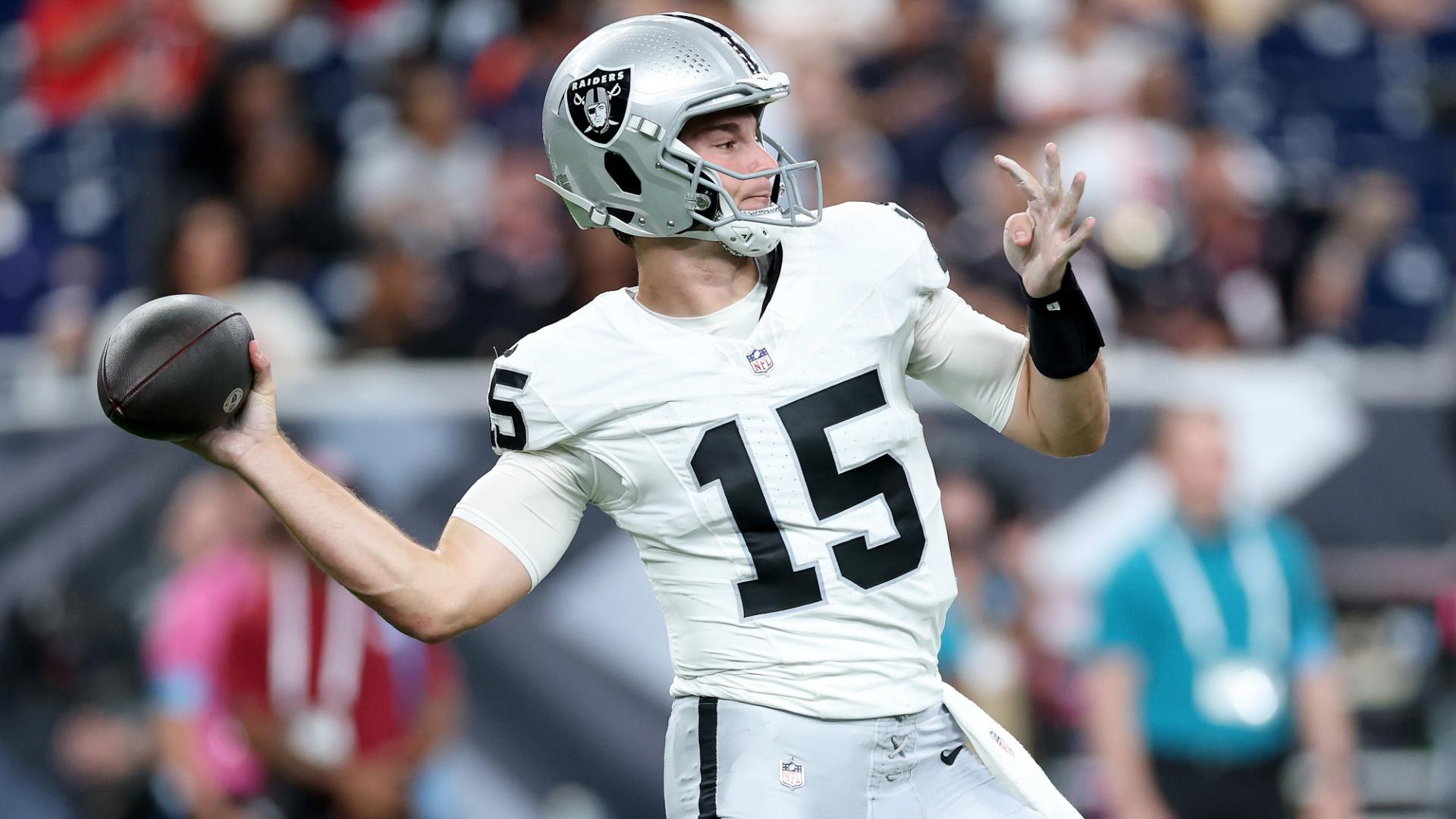 ¿Cuándo será titular Mendoza con los Raiders?