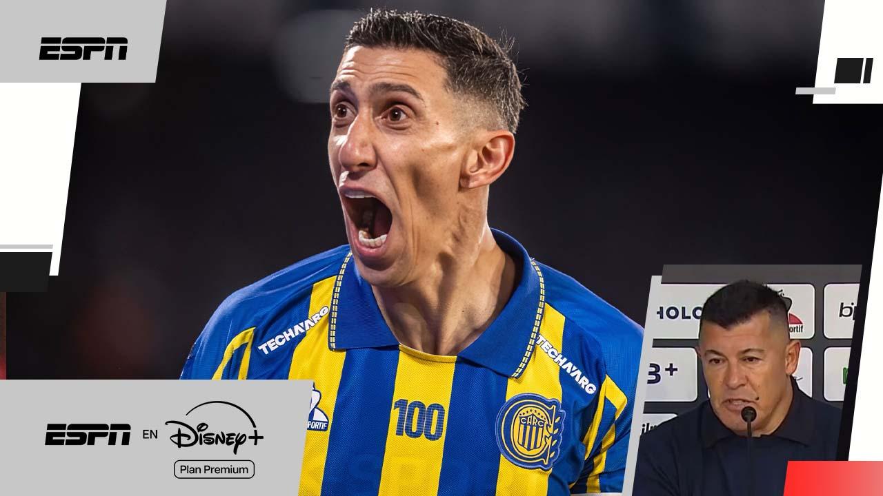 Almirón: "Di María es un tipo ganador que contagia; no lo podía sacar"