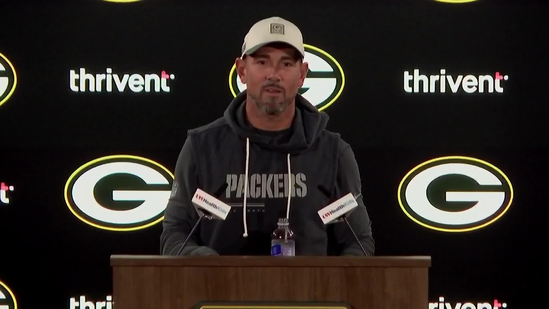 Matt LaFleur on upcoming joint practice against younger brother Mike