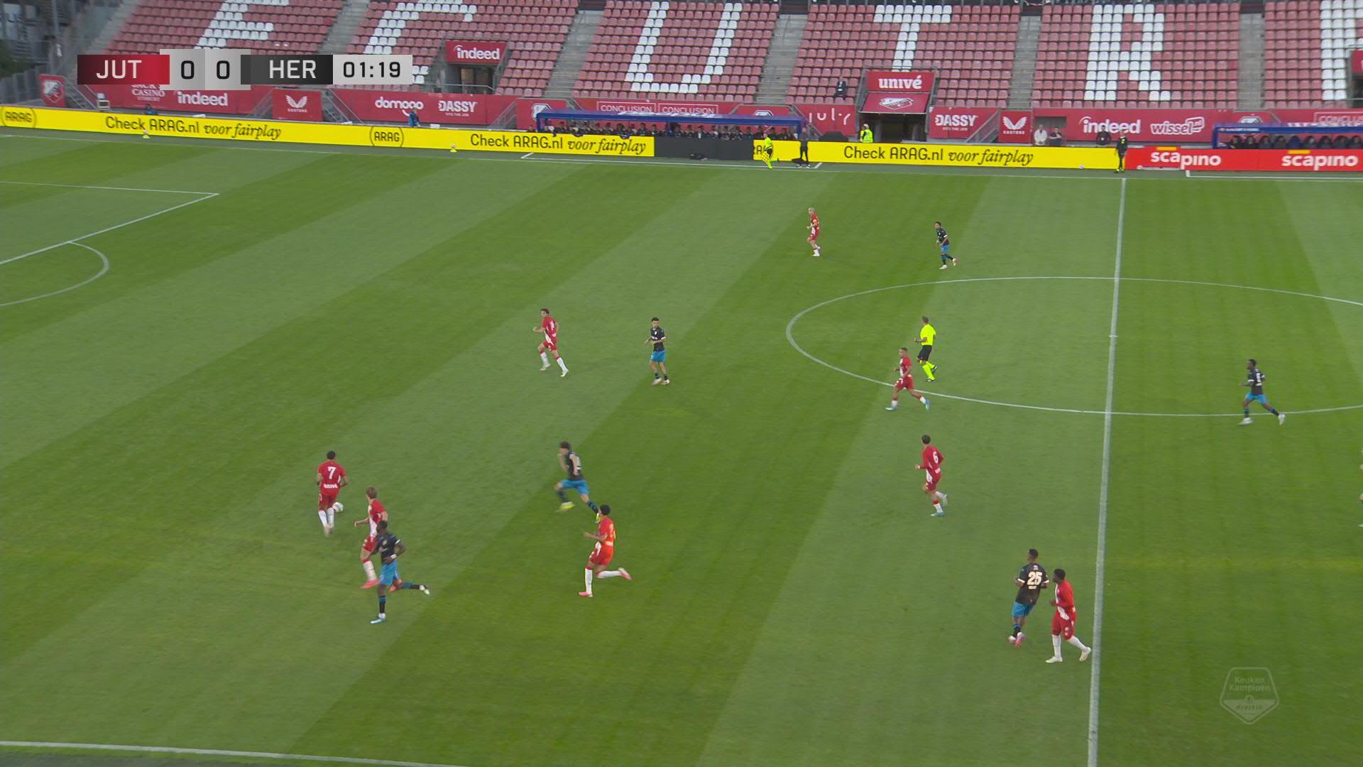 Het regent mooie doelpunten in Utrecht | Samenvatting Jong FC Utrecht - Heracles Almelo