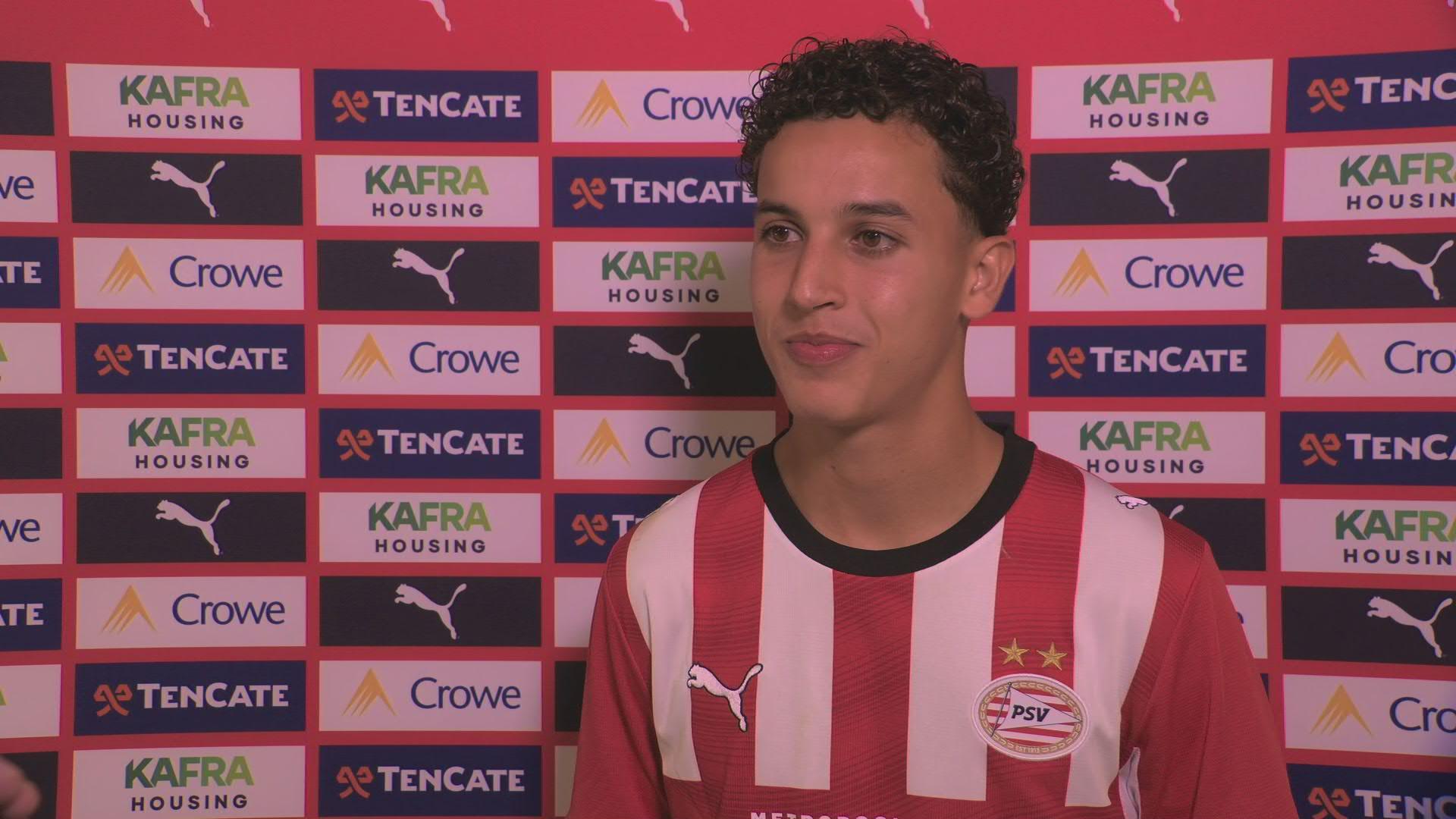 Bouhamdi over de hoofdmacht van PSV: "Ik denk dat ik wel kan aanhaken"