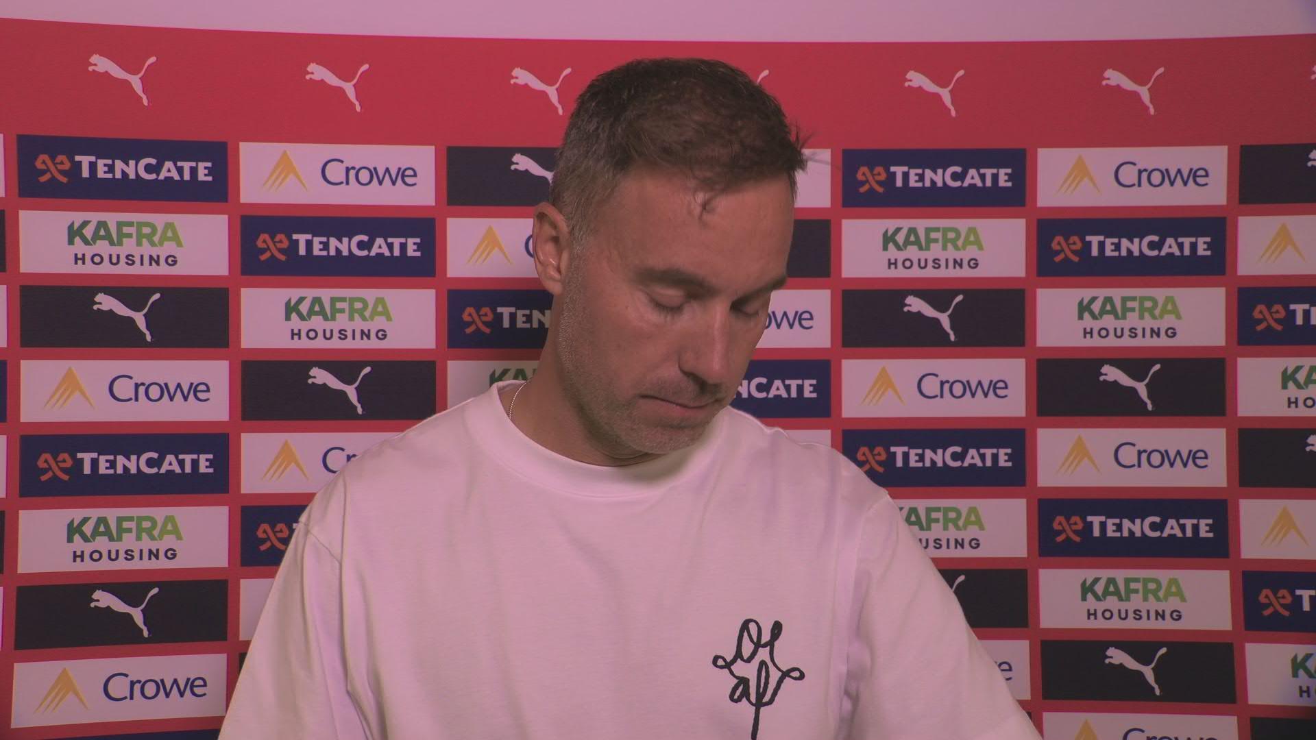 Ultee na nieuwe nederlaag: "Als je één goal maakt in drie wedstrijden, zit daar de reden dat je verliest"