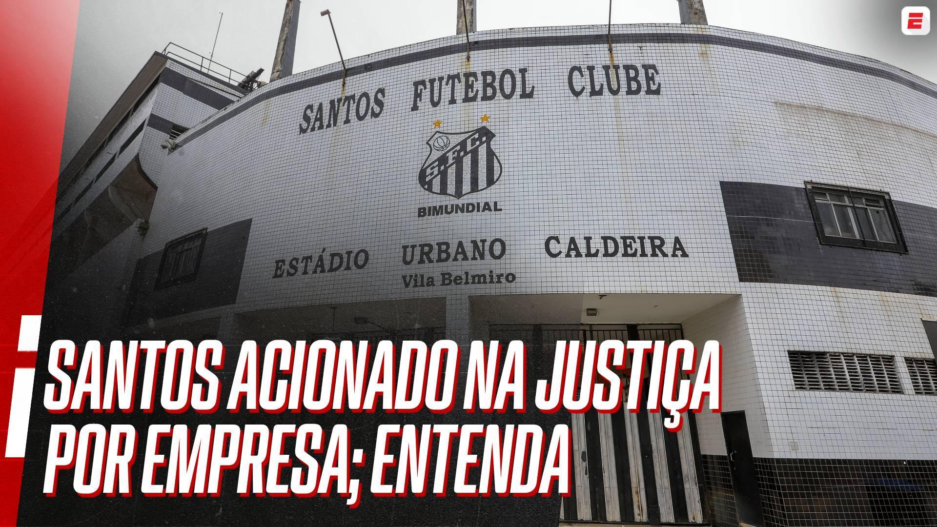 Santos é acionado na Justiça por empresa que cobra por intermediação de contrato de zagueiro; VEJA