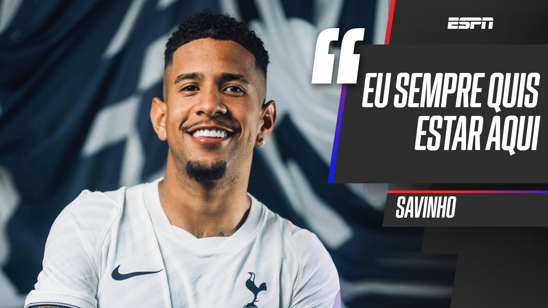 'Sempre quis estar aqui': Savinho fala pela primeira vez como jogador do Tottenham; VEJA