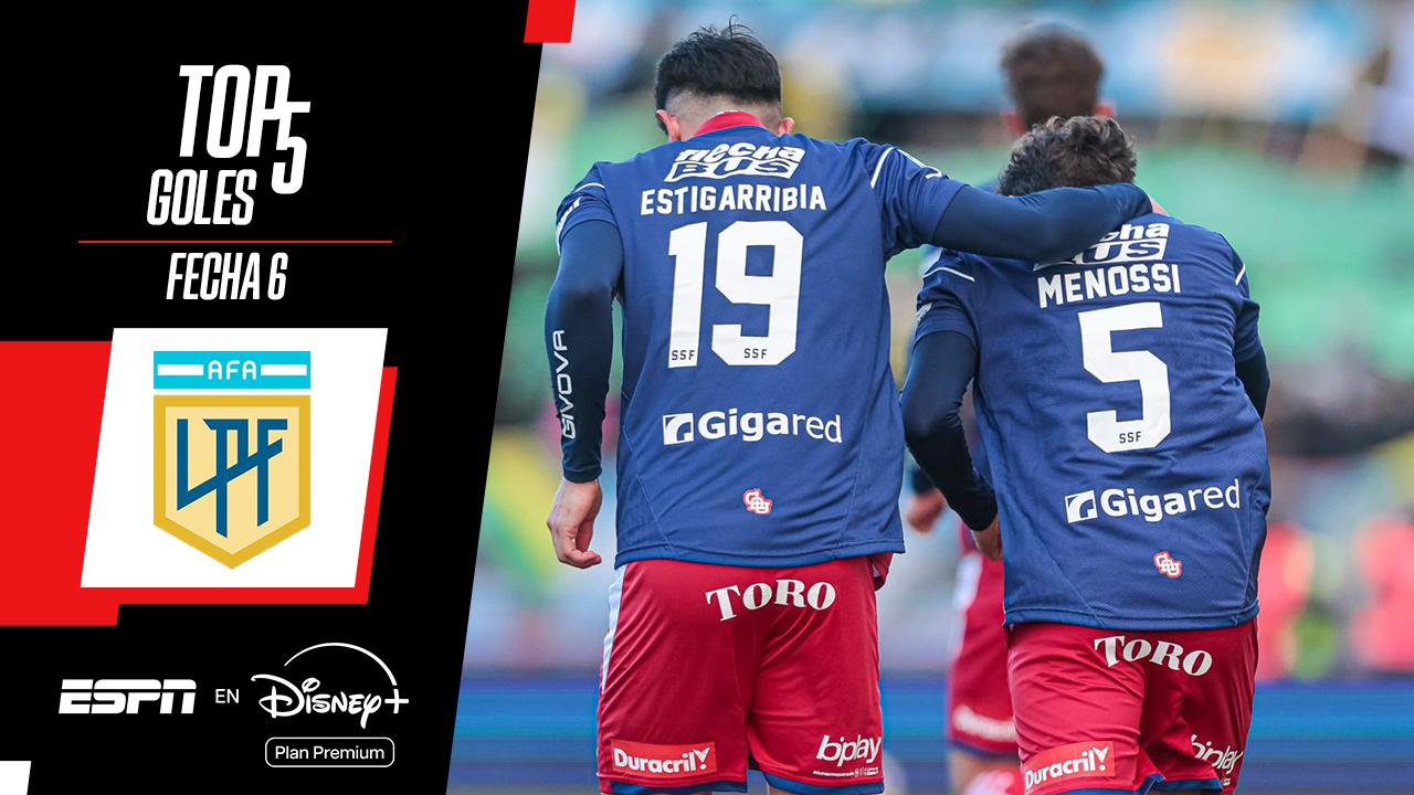 Lucas Menossi se quedó con el Top de Goles de la fecha 6