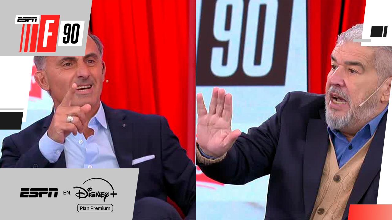 Intensa discusión entre Diego Latorre y el Chavo por la situación de Julián Álvarez