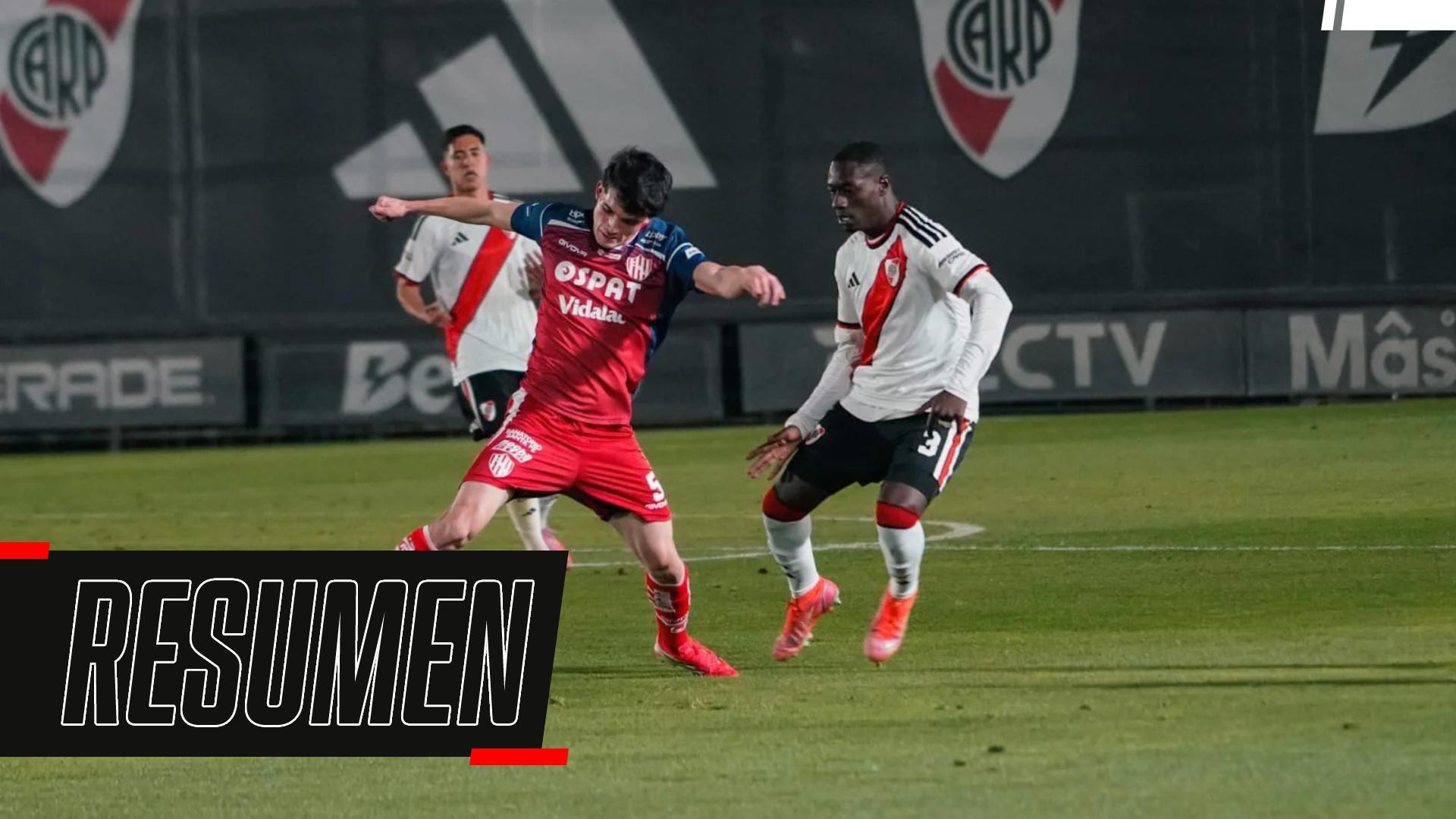 River igualó 2-2 con Unión en el Torneo Proyección