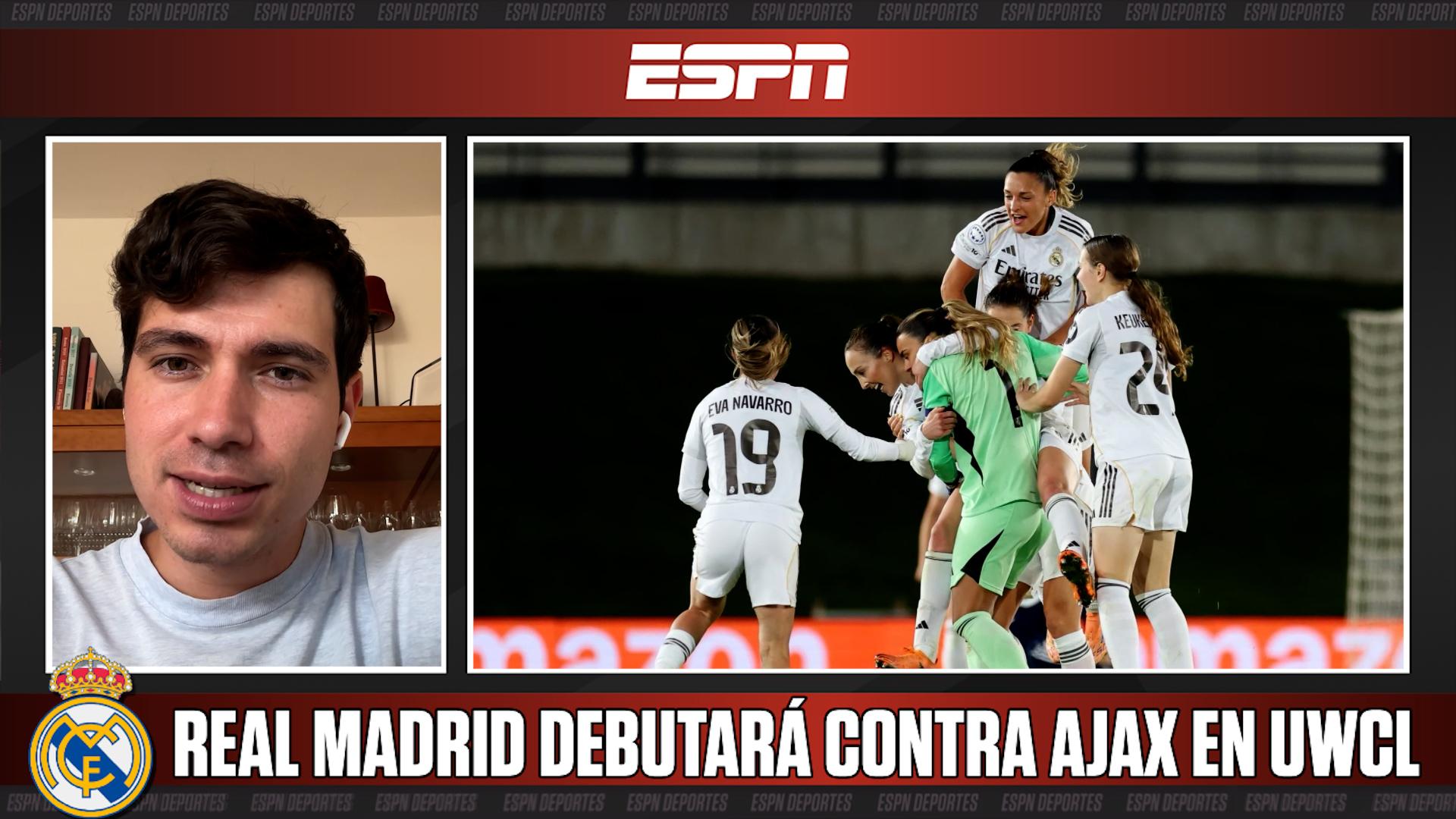 Real Madrid y su debut en la Champions Femenina
