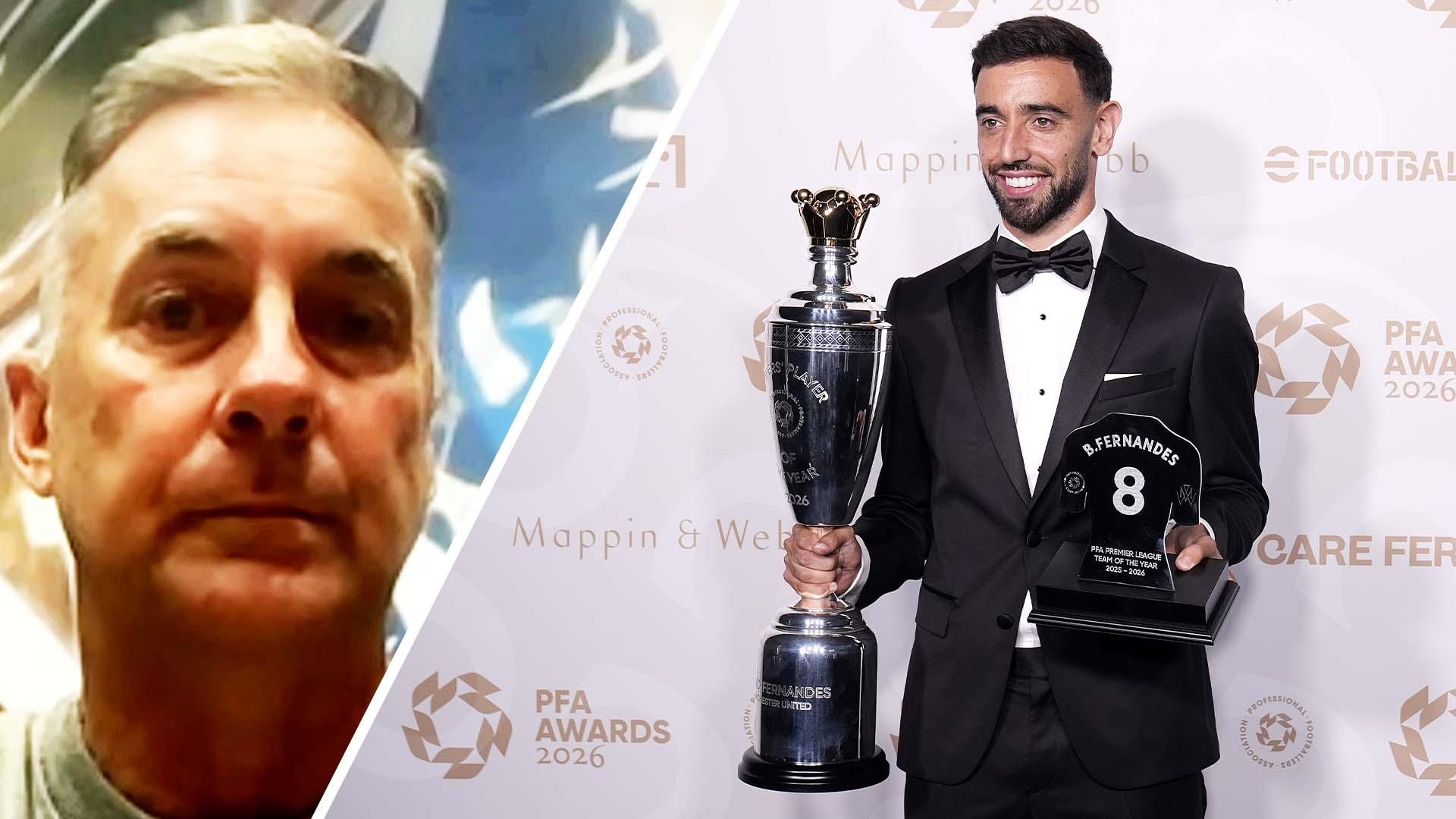 Hutchison: Bruno Fernandes deserved to win the PFA player of the year award