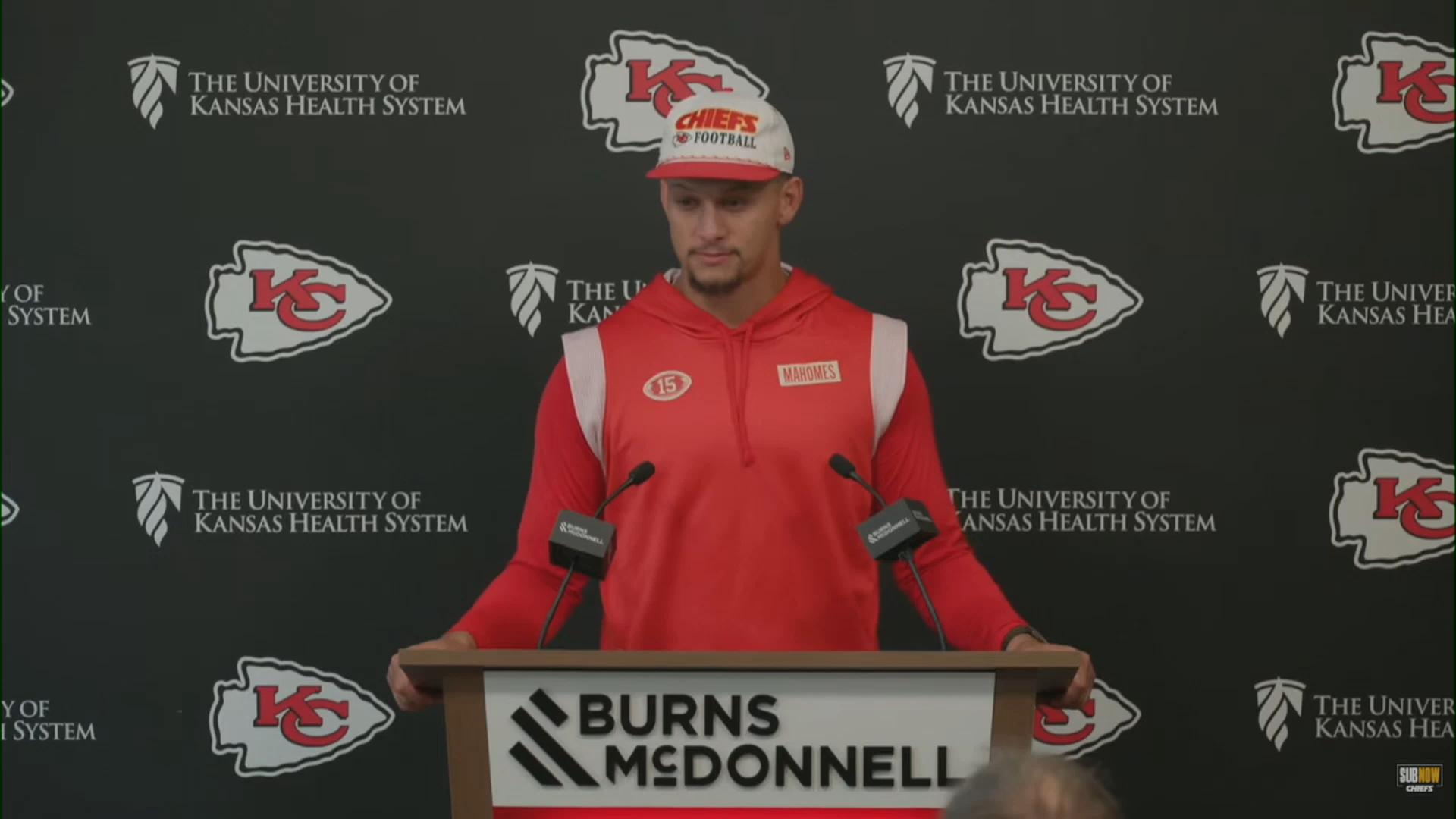 Patrick Mahomes feeling great ahead of regular season