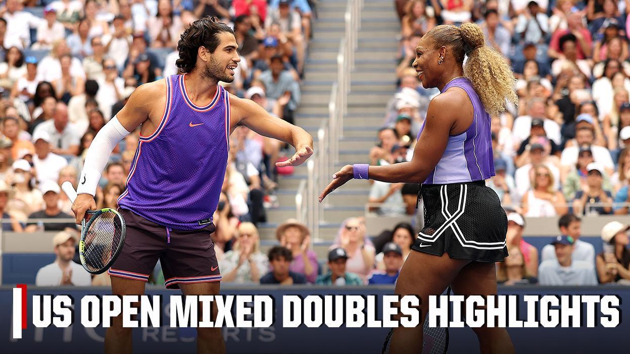 Mixed Doubles: Williams-Alcaraz vs. Routliffe-Glasspool | Full Match Highlights | 2026 US Open