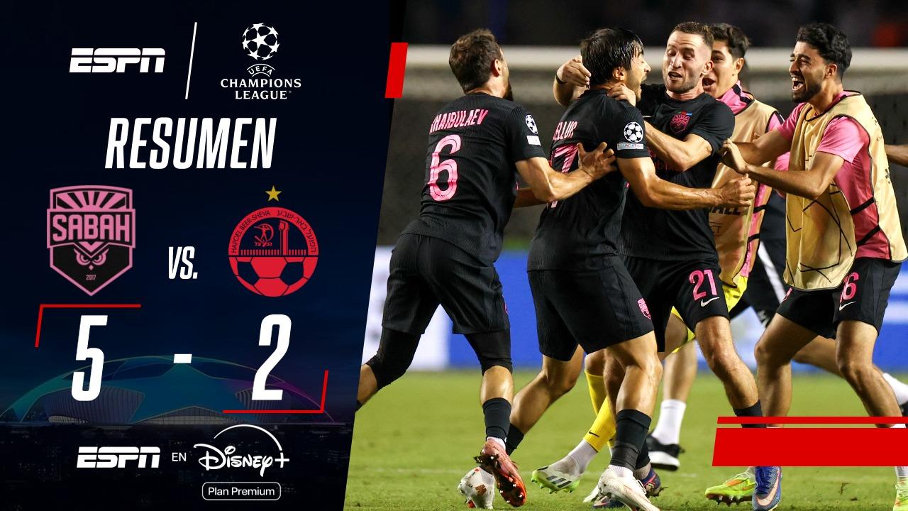 ¡Sabah le ganó un partidazo al Hapoel y jugará la Fase Liga de la Champions!