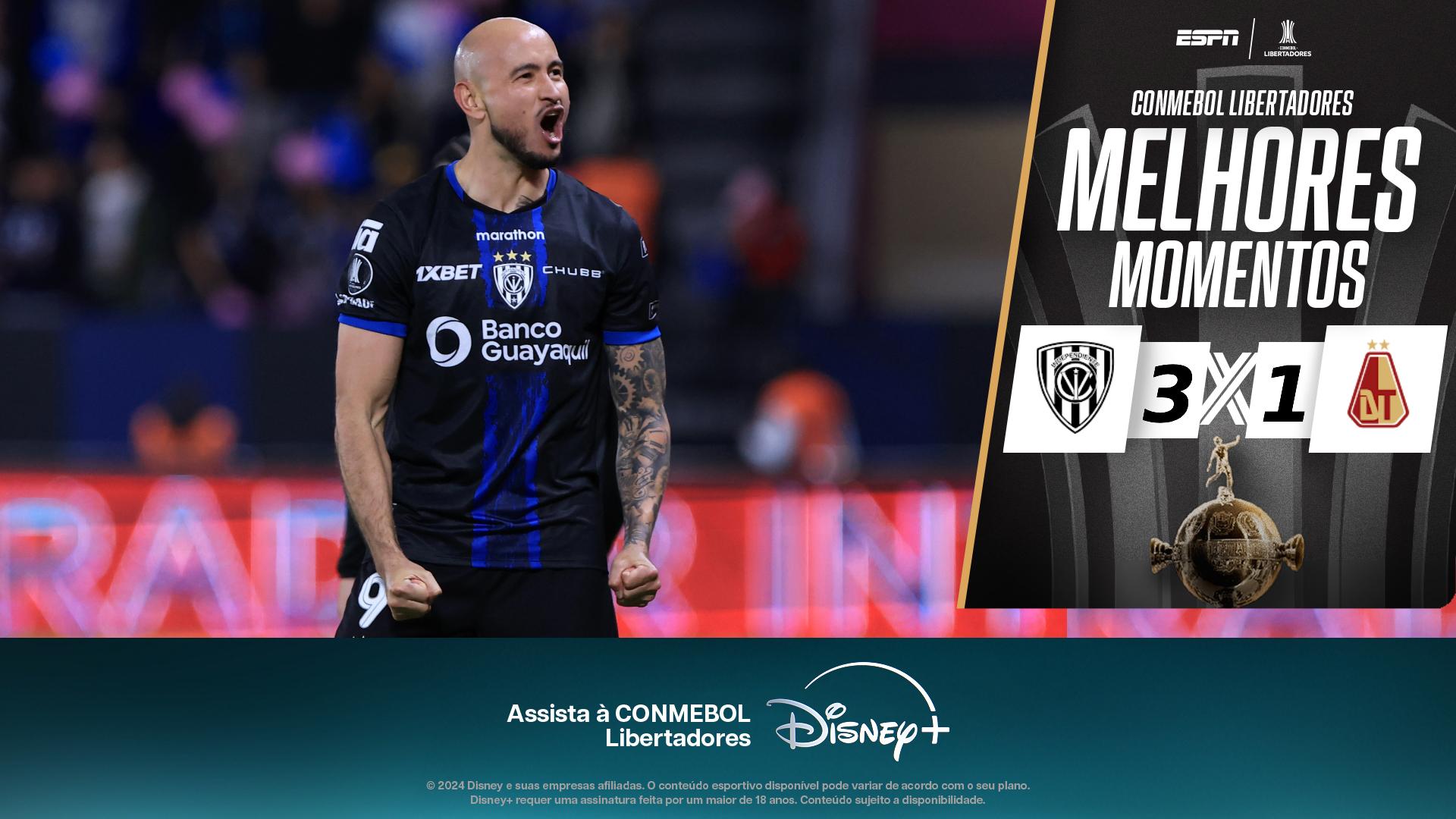 Independiente del Valle 3 x 1 Tolima na CONMEBOL Libertadores: veja os melhores momentos