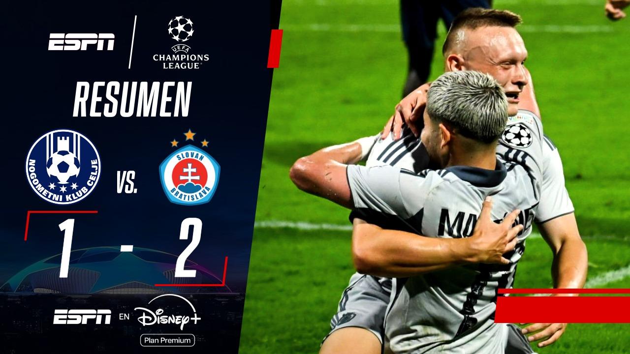 ¡Slovan Bratislava ganó y jugará la UEFA Champions League!