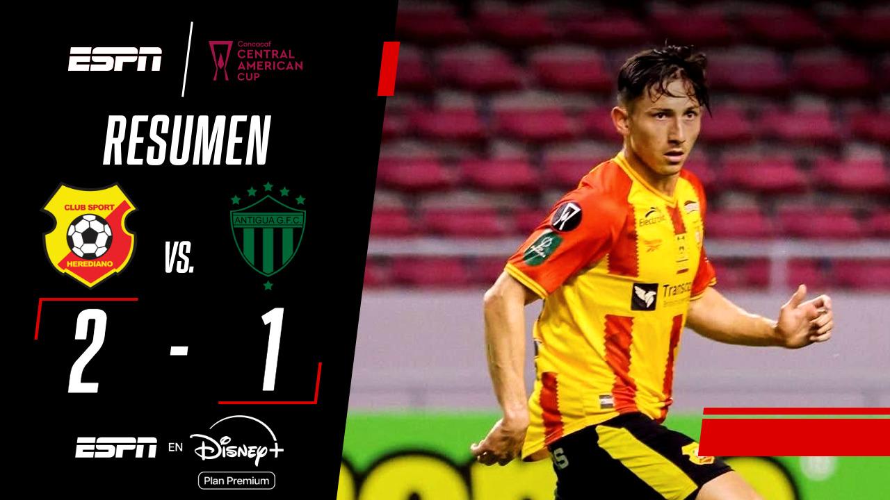 Herediano se impuso 2-1 sobre Antigua pero no le alcanzó para meterse en cuartos de final