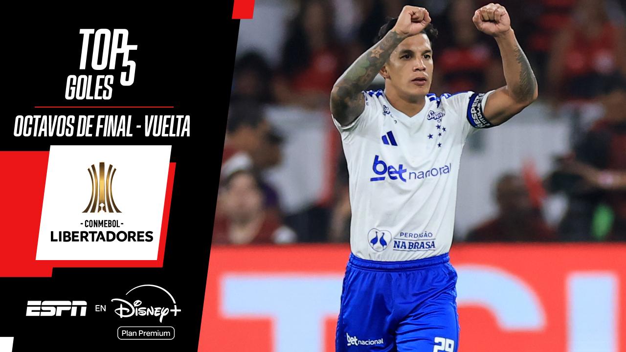 Lucas Romero conquistó el Top5 de goles de la vuelta de octavos de la Libertadores