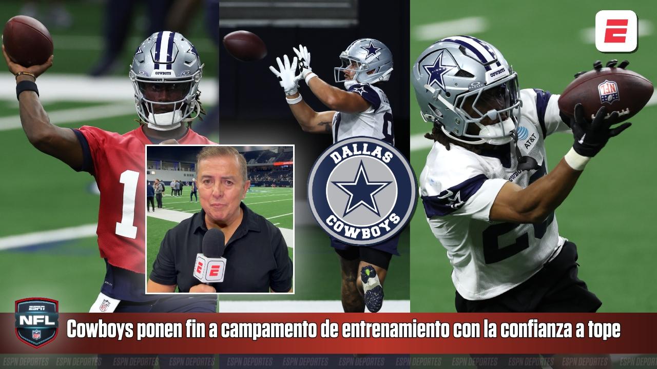 Cowboys ponen fin a campamento de entrenamiento con la confianza a tope