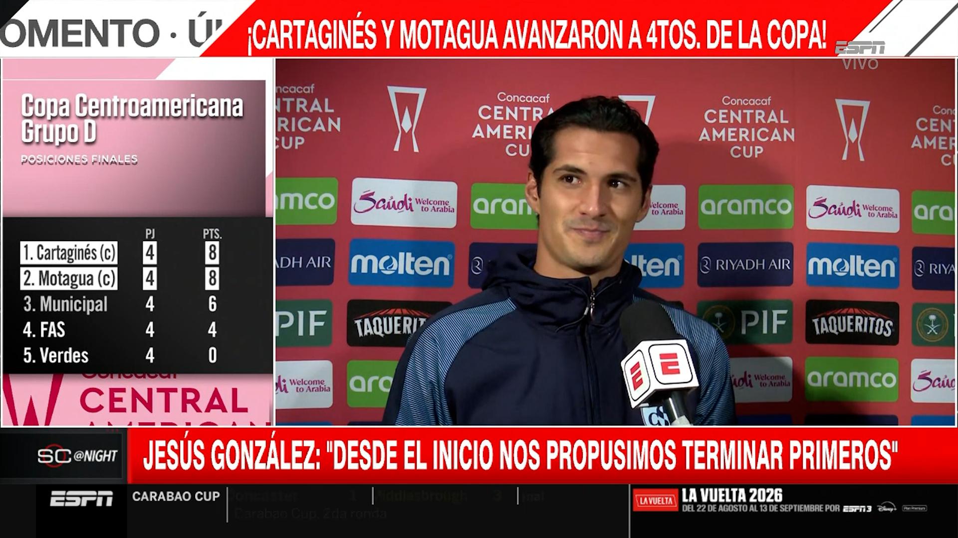 Jesús González: "En el fútbol todo es relativo, se dio como se tenía que dar"