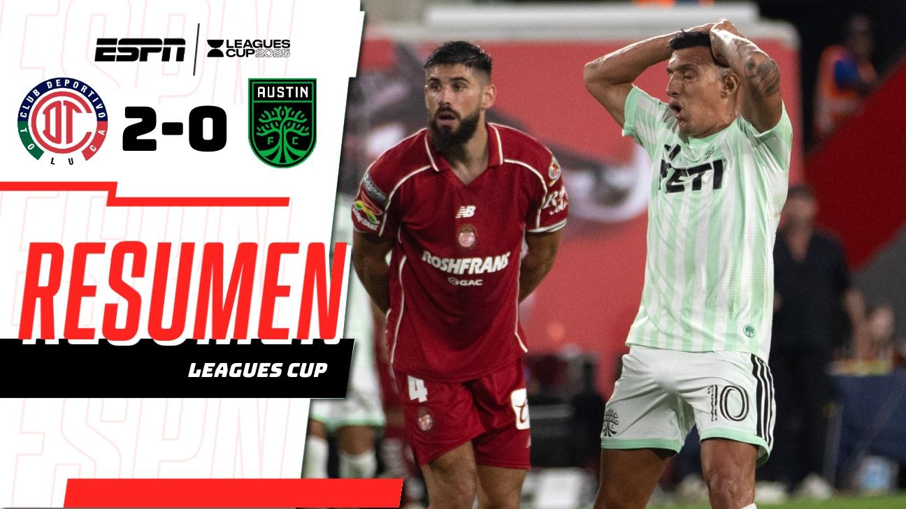Toluca aprovecha del hombre de más y elimina a Austin con gol agónico