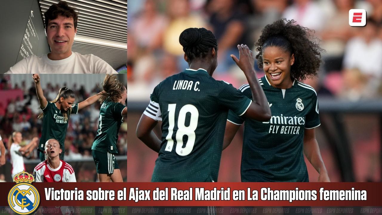 Victoria sobre el Ajax del Real Madrid en La Champions femenina
