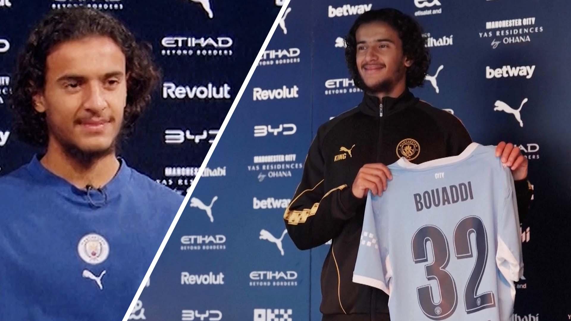 Bouaddi: It's a dream to play for Man City in the Premier League