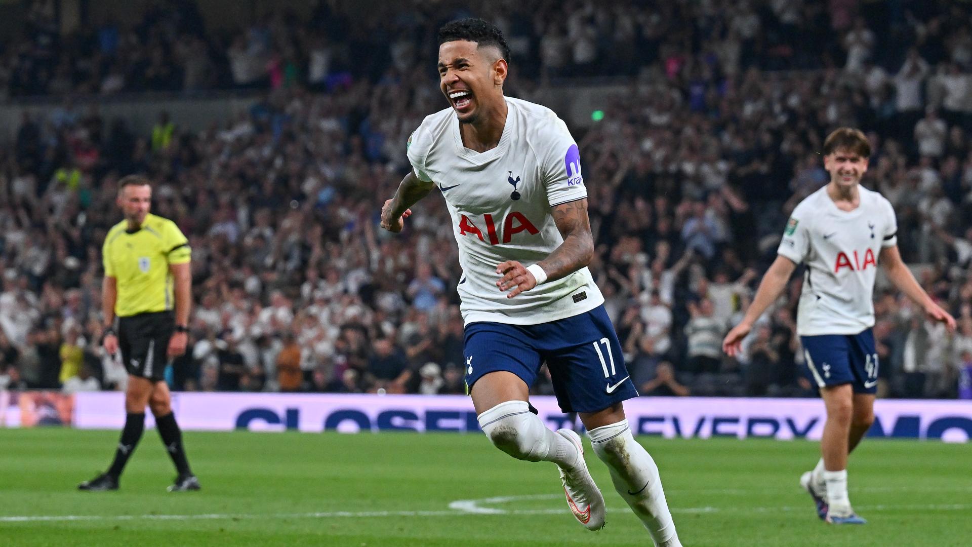 Sávio stars as Tottenham thrash Charlton 5-1