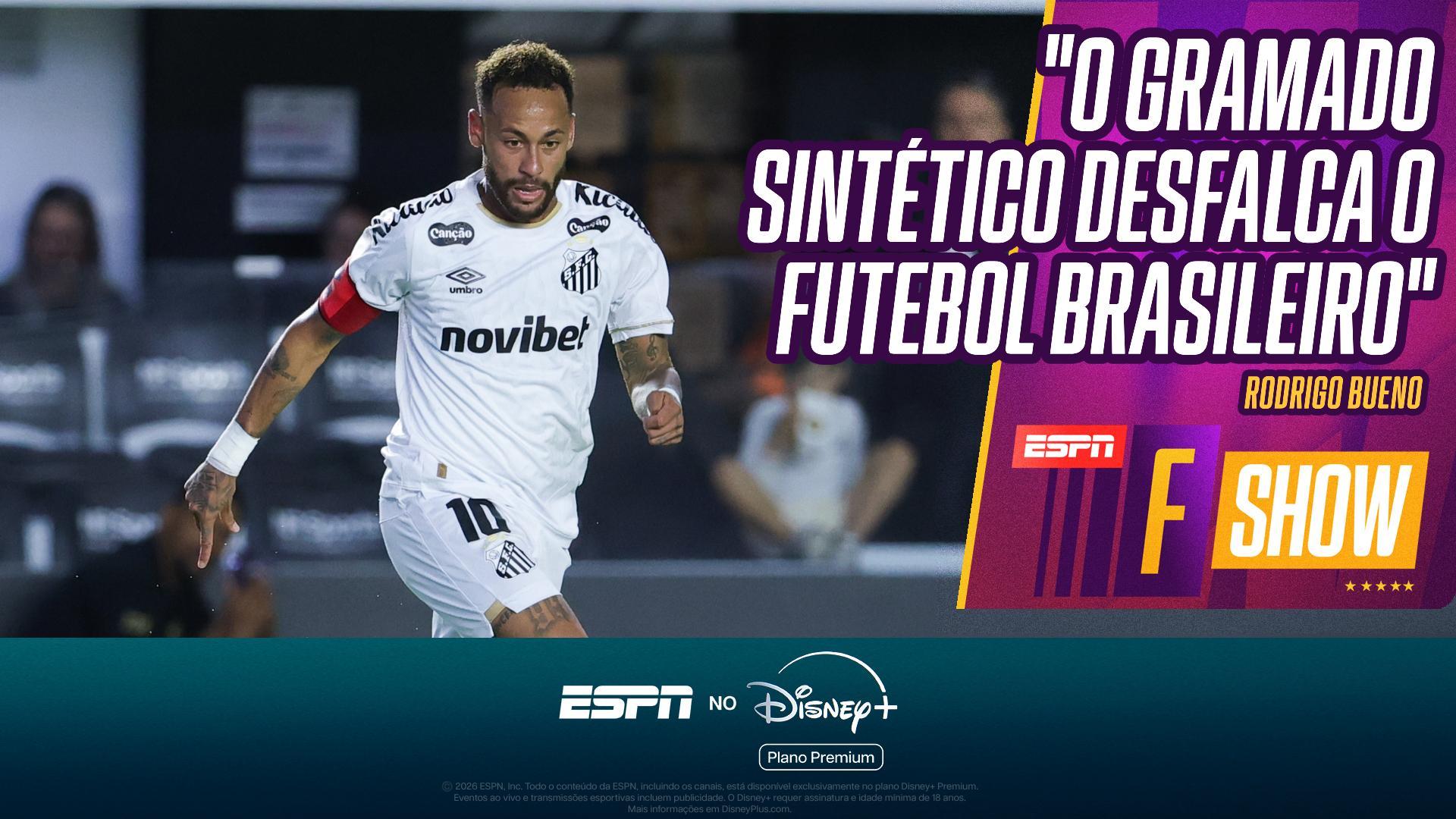 Neymar não joga no sintético? Rodrigo Bueno defende craque do peixe; VEJA!