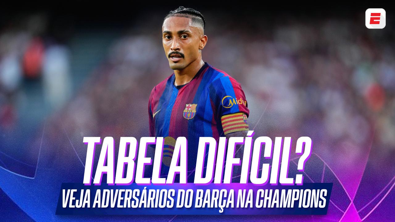 Retorno de Fàbregas ao Camp Nou e duelo contra gigantes: VEJA adversários do Barcelona na Champions League