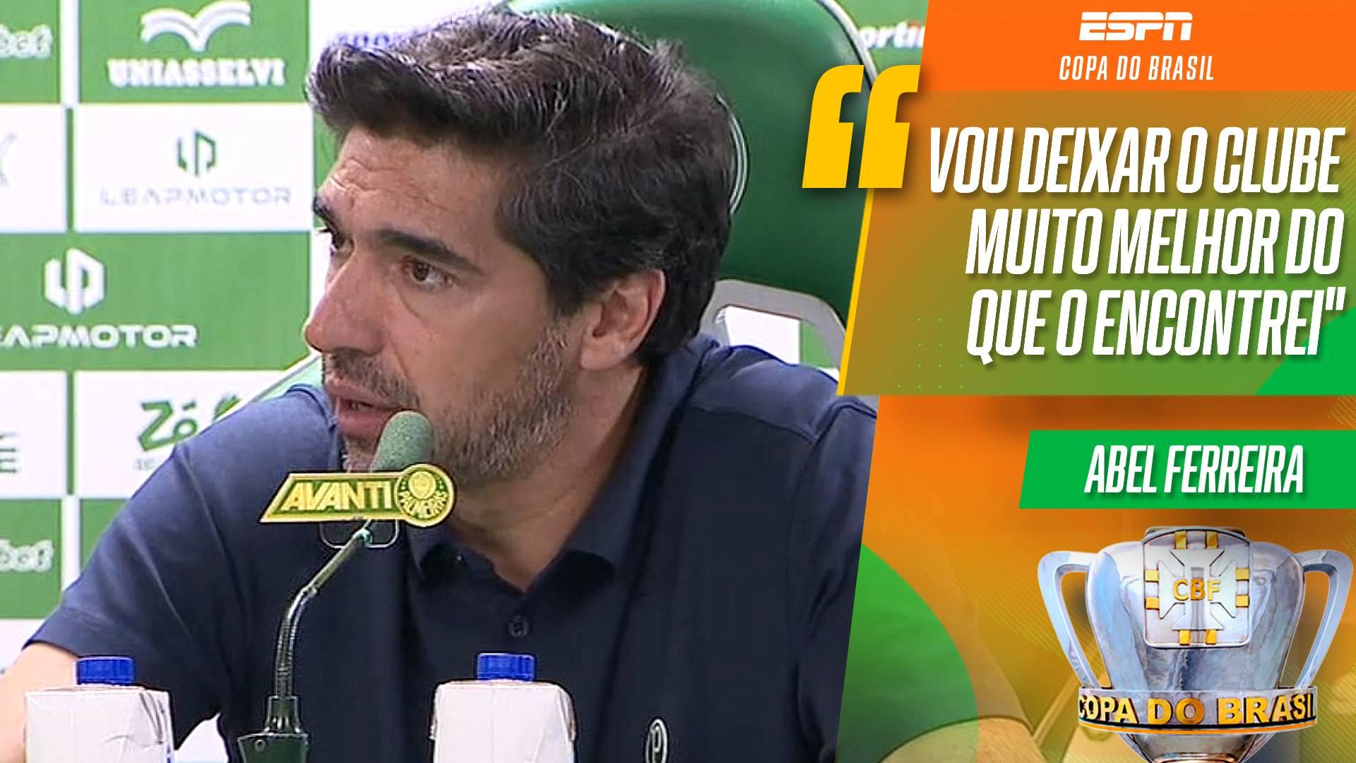 Abel faz balanço dos anos à frente do Palmeiras: 'Só o tempo vai dizer o que foi'