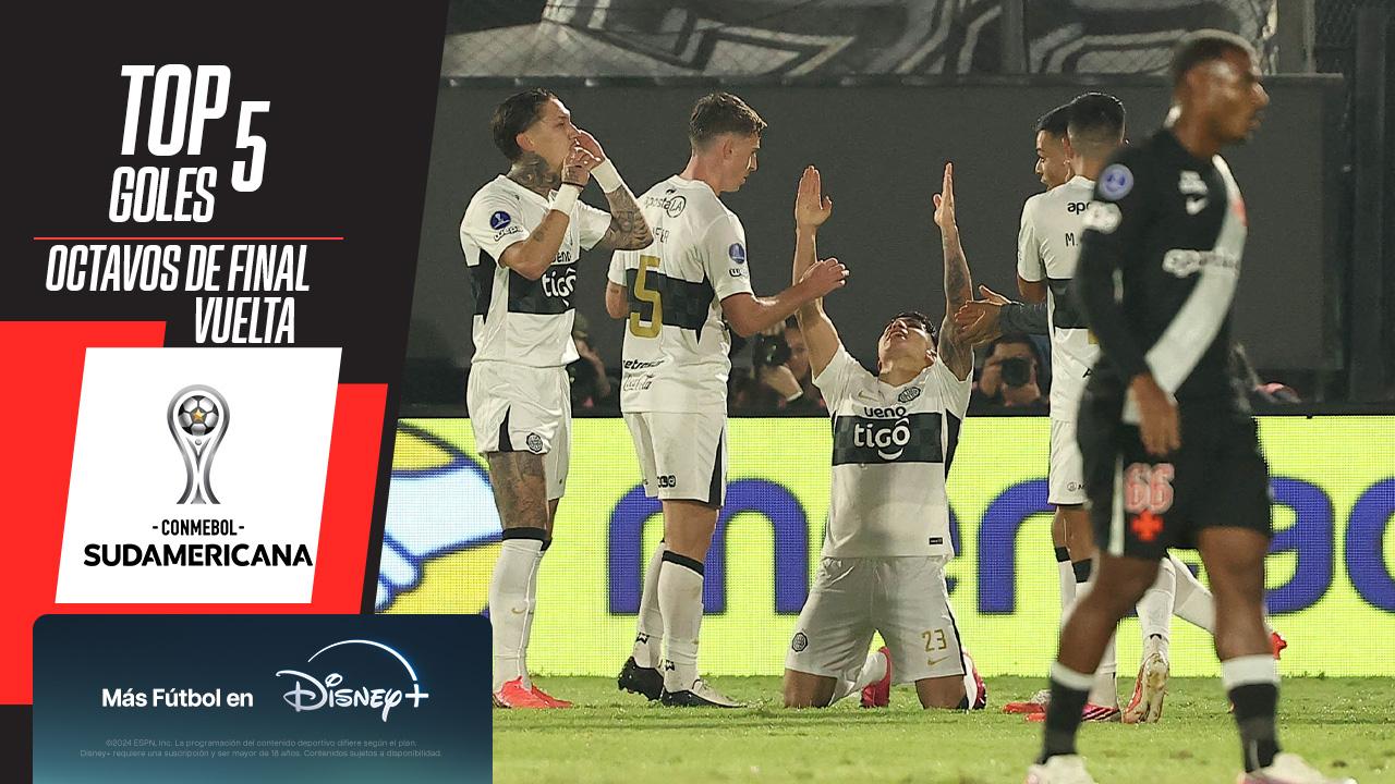 Esteban Matus se quedó con el top 5 de goles de la vuelta de los octavos de la Sudamericana