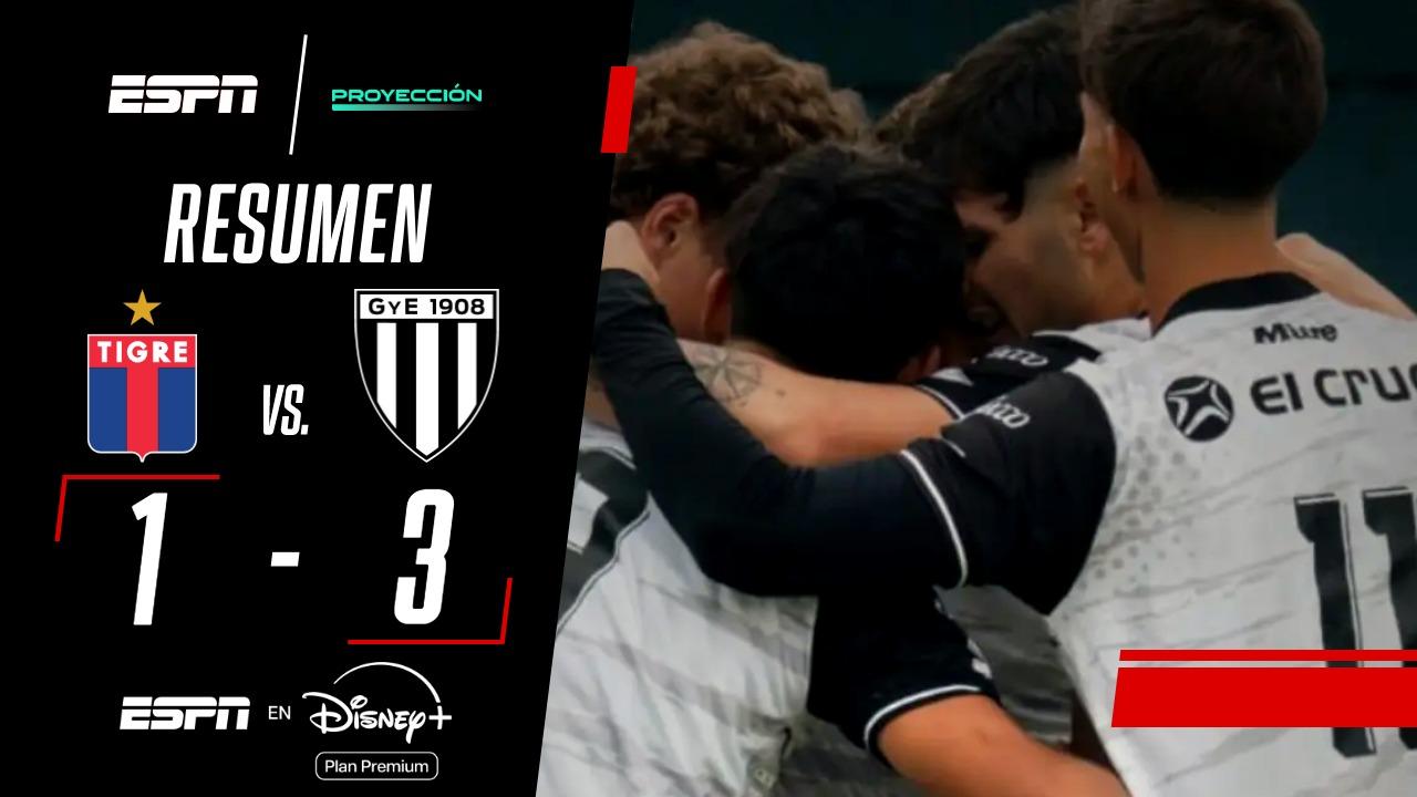 ¡Gimnasia de Mendoza derrotó a Tigre 3 a 1 en el Torneo Proyección!