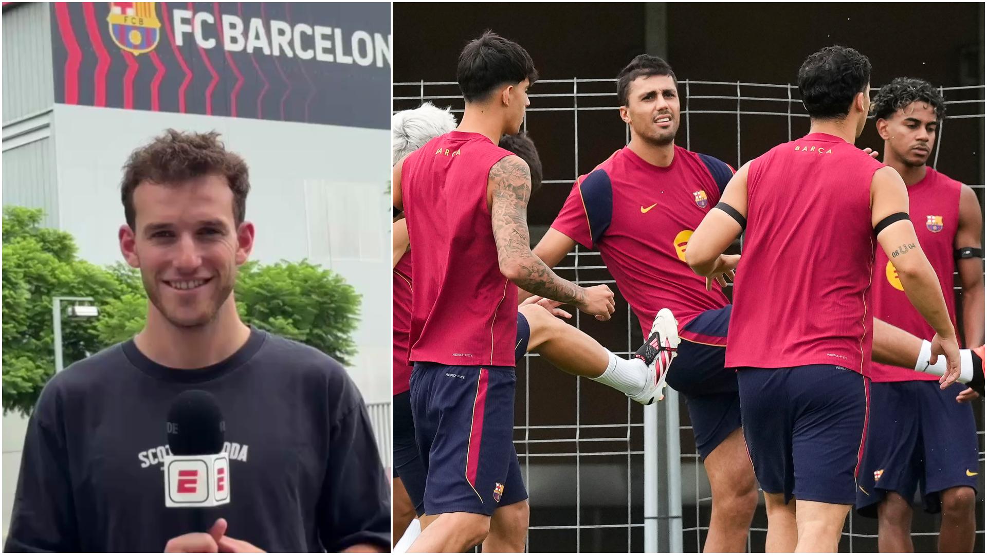 Rodri puede debutar con el Barcelona enfrentando al Athletic