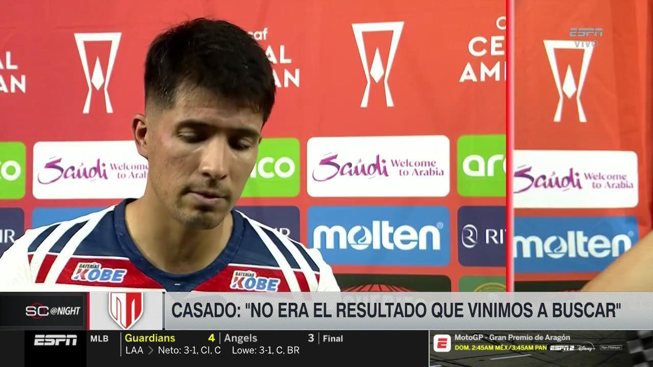 Emanuel Casado: "Nos vamos tristes, le pedimos disculpas a la afición"