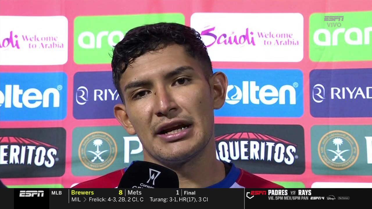 Diego Ortez "Gracias a Dios que pudimos sacar el resultado y estamos clasificados a cuartos de finales"