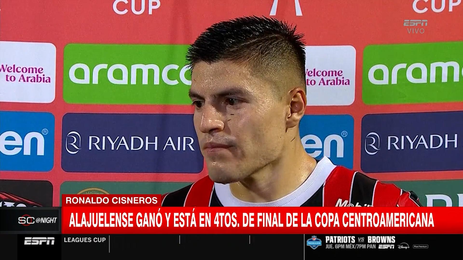 Ronaldo Cisneros: "Este equipo sigue teniendo muchas ganas de hacer historia"