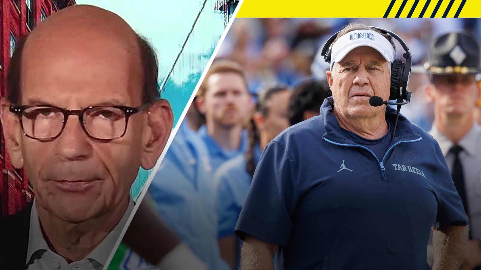 How much trouble is UNC in this season under head coach Bill Belichick?