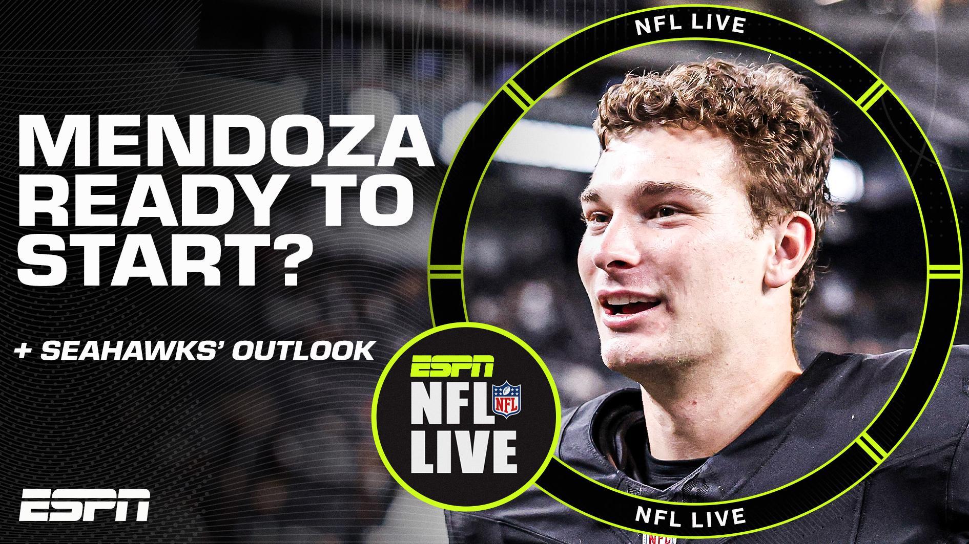 Is Fernando Mendoza ready to start Week 1 for the Raiders? + Seahawks' outlook